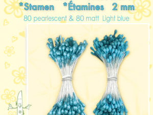 26.4896 Leane Creatief stamen/støvdrager, Turkis-0
