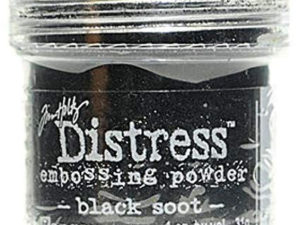 TIM21094 Ranger Tim Holtz Distress Embossing Powder, Black Soot-0