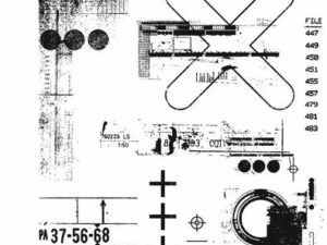 CMS404 Stampers Anonymous Tim Holtz Cling Stamp, Glitch 2