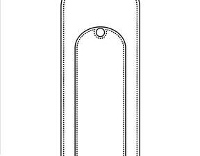SBD091 Simple and Basic die, Long Tags Add-on for SBD090