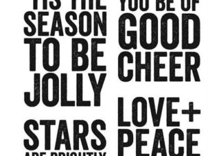 CMS418 Stampers Anonymous Tim Holtz, Bold Tidings 1