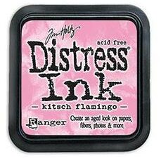 TIM72591 Tim Holtz Distress Ink Pad, Kitsch Flamingo