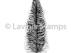 LAV494 Lavinia Stamps, Feather