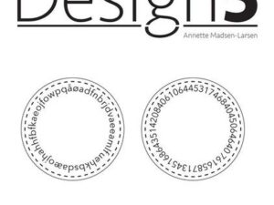 D5C046 Design5 Clearstamp, Circles w/Letters & Numbers