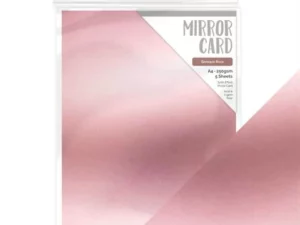 8800E Tonic Studios Craft Perfect Mirror Card, Baroque Rose