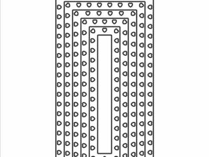 SBD210 Simple and Basic die, Mini Slimcard - Heart Framed