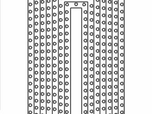 SBD211 Simple and Basic die, Slimcard - Heart Framed
