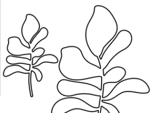 SBD227 Simple and Basic die,  Branches Solid