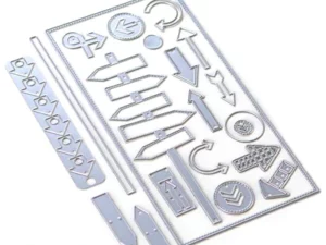 1804 Elizabeth Craft Design Die, Planner Essentials 29 -Directions