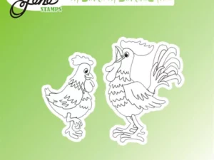 BLS1208 By Lene Stempel, Chickens #1