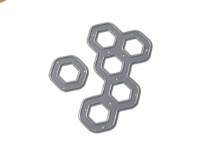 1945 Elizabeth Craft Design Die, Honeycomb