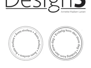 D5C087 Design5 Clearstamp, Student & endelig kom den store dag