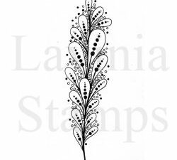 LAV325 Lavinia Stamps, Zen Leaf 2