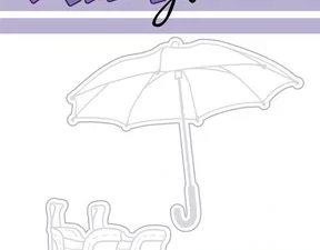 NHHD159 NHH Design Die, Regnvejr, die til stempel NHHC159