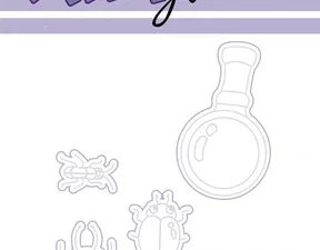 NHHD163 NHH Design Die, Insekter, die til stempel NHHC163