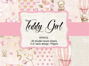 RPP072 Reprint Papir 15x15, Teddy Girl