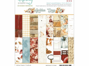 MT-GOL-11 Mintay Papers 15,2 x 20,3 cm, Golden Days