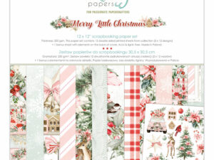 MT-MLC-07 Mintay Papers 30x30, Merry Little Christmas