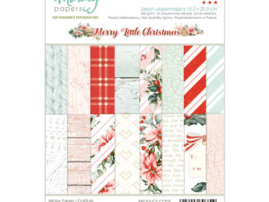 MT-MLC-11 Mintay Papers 15,2 x 20,3 cm, Merry Little Christmas