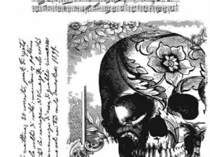 CMS454 Stampers Anonymous Tim Holtz, Gothic Tapestry