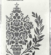 THS161 Tim Holtz Stampers Anonymous Stencil Layering, Crest