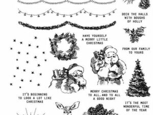 CMS457 Stampers Anonymous Tim Holtz, Darling Christmas