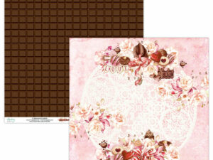 MT-KIS-02 Mintay Papers 30x30, Chocolate Kiss