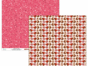 MT-KIS-04 Mintay Papers 30x30, Chocolate Kiss