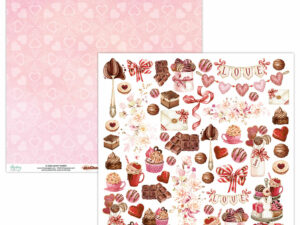 MT-KIS-09 Mintay Papers 30x30, Chocolate Kiss