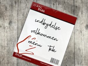7901 Dan Dies Fest - Indbydelse, velkommen, menu, tak