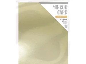 8703E Tonic Studios Craft Perfect - Mirror Card, Venetian Gold