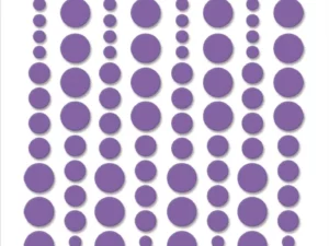SBA025 Simple and Basic, Enamel Dots, Purple
