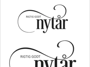 SBC138 Simple and Basic Stempel, Rigtig Godt Nytår