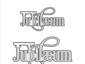 SBD276 Simple and Basic die, Tillykke med dit Jubilæum