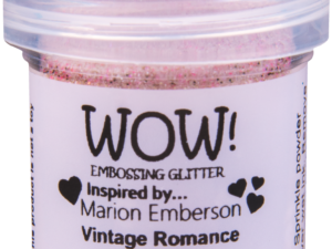 WS52R WOW! Embossing Powder, Embossing Glitters, Vintage Romance - Regular