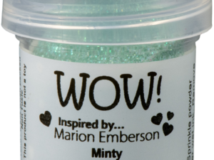 WS297R WOW! Embossing Powder, Embossing Glitters, Minty - Regular