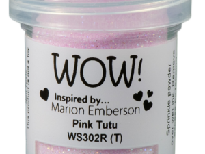 WS302R WOW! Embossing Powder, Embossing Glitters,  Pink Tutu - Regular