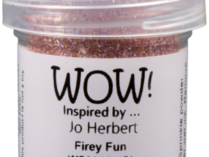 WS306R WOW! Embossing Powder, Embossing Glitters, Firey Fun - Regular