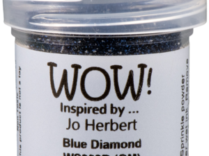WS309X WOW! Embossing Powder, Embossing Glitters, Blue Diamond