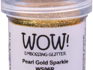 WS06R WOW! Embossing Powder, Embossing Glitters, Pearl Gold Sparkle  - Regular