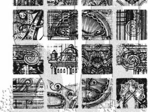 CMS464 Stampers Anonymous Tim Holtz Cling Stamp, Creative Blocks