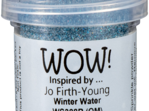 WS328R WOW! Embossing Powder, Embossing Glitters, Winter Water - Regular