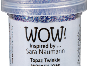 WS335X WOW! Embossing Powder, Embossing Glitters, Topaz Twinkle