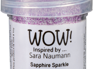 WS336X WOW! Embossing Powder, Embossing Glitters, Sapphire Sparkl