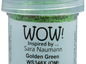 WS346X WOW! Embossing Powder, Embossing Glitters, Golden Green