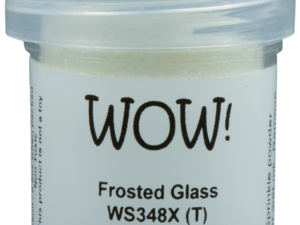 WS348X WOW! Embossing Powder, Embossing Glitters, Frosted Glass