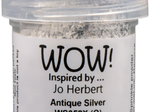 WS352X WOW! Embossing Powder, Embossing Glitters, Antique Silver