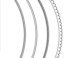 SBD298 Simple and Basic die, Borders