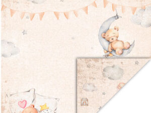 69757 Felicita Design Papir 30 x 30 cm, Baby,lyserød