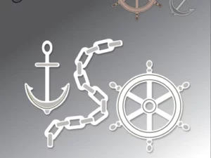 BLD1568 By Lene Die Cut/Emb, Sailing Accessories #2